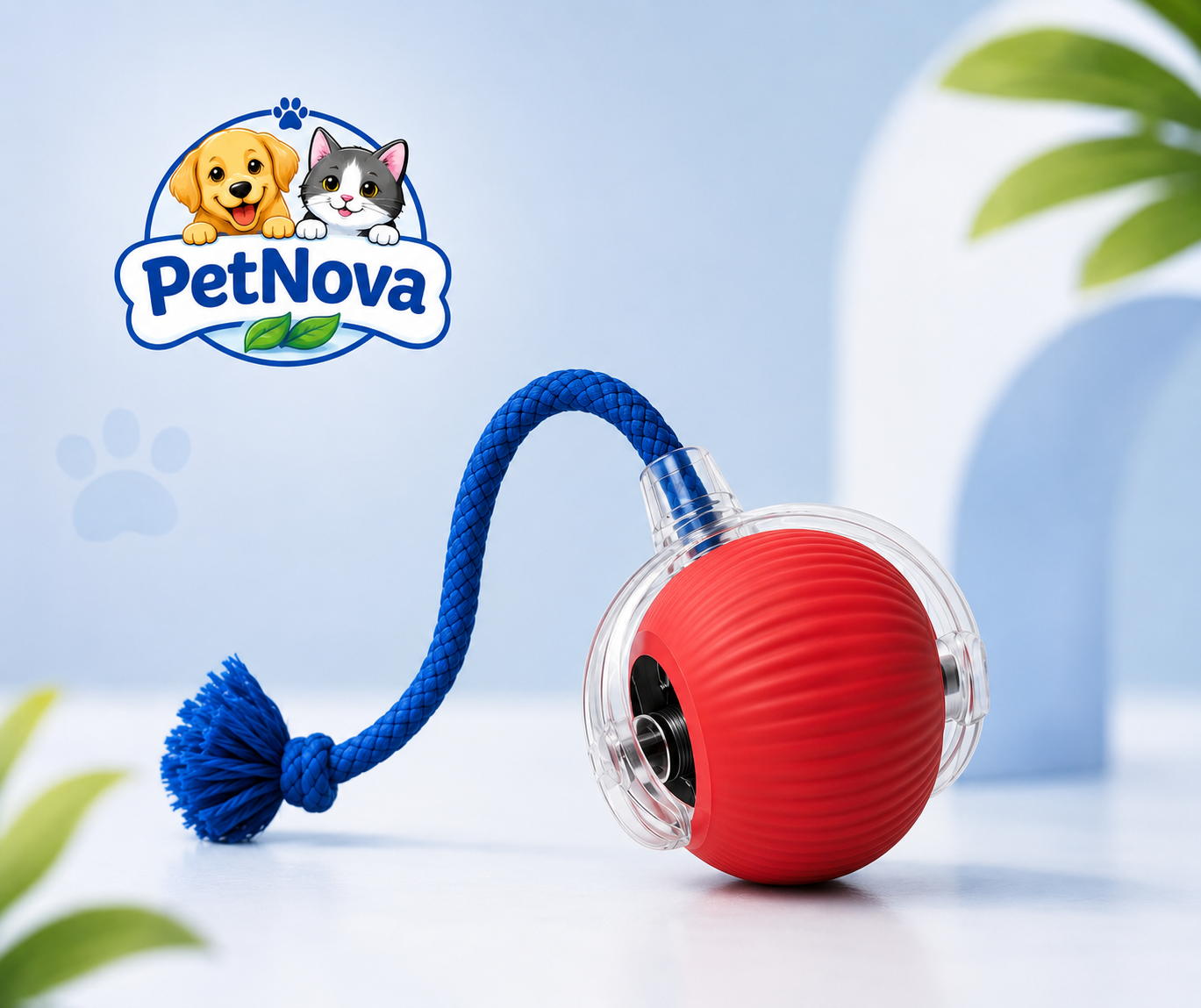 PetNova™ Smart Interactive Rolling Ball