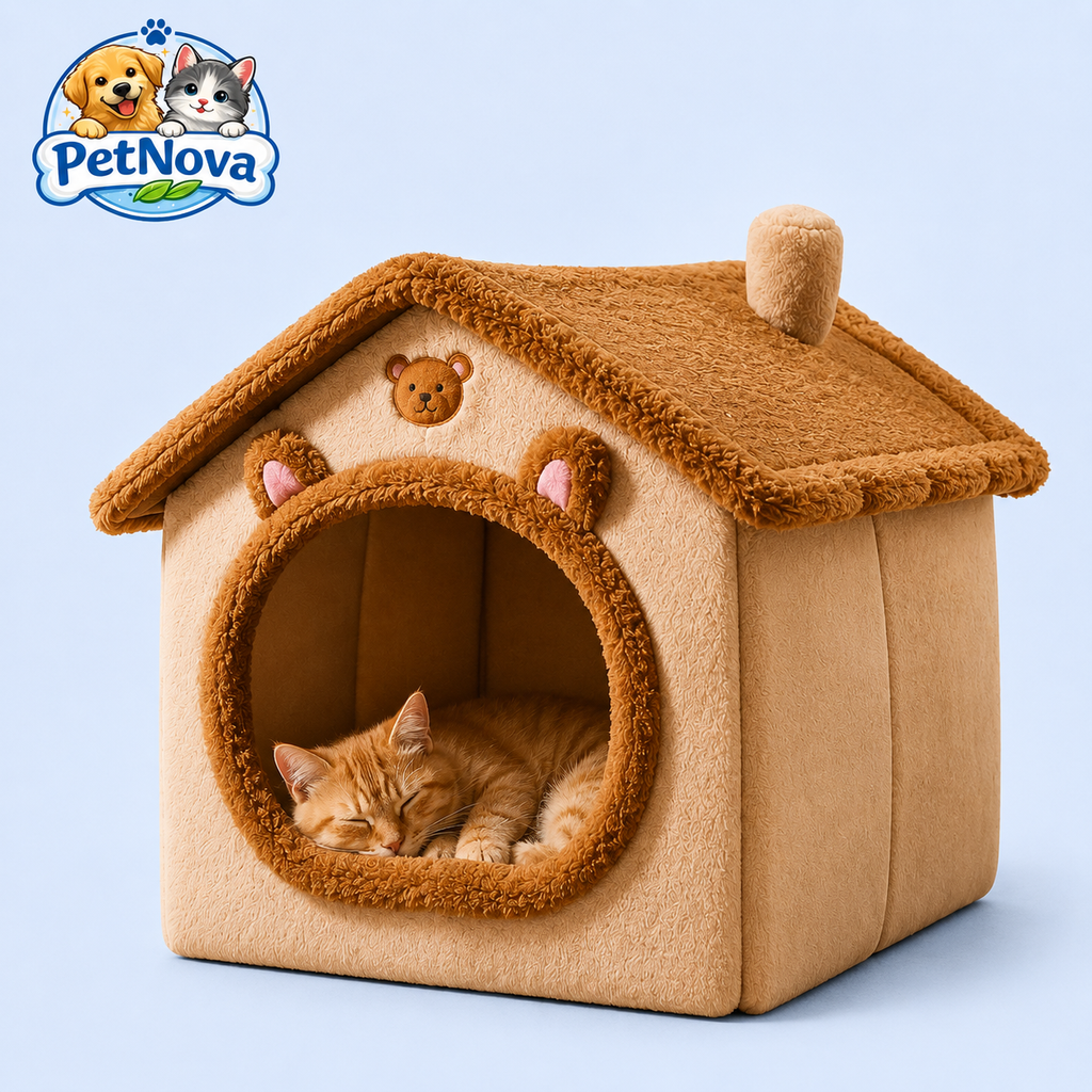 PetNova™ Foldable Cozy Pet House