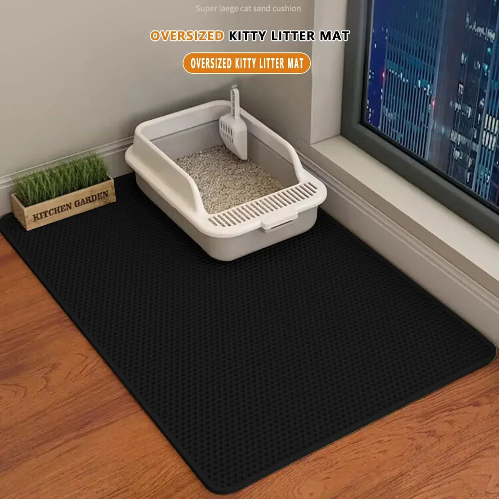 PetNova™ Waterproof Double Layer Cat Litter Mat