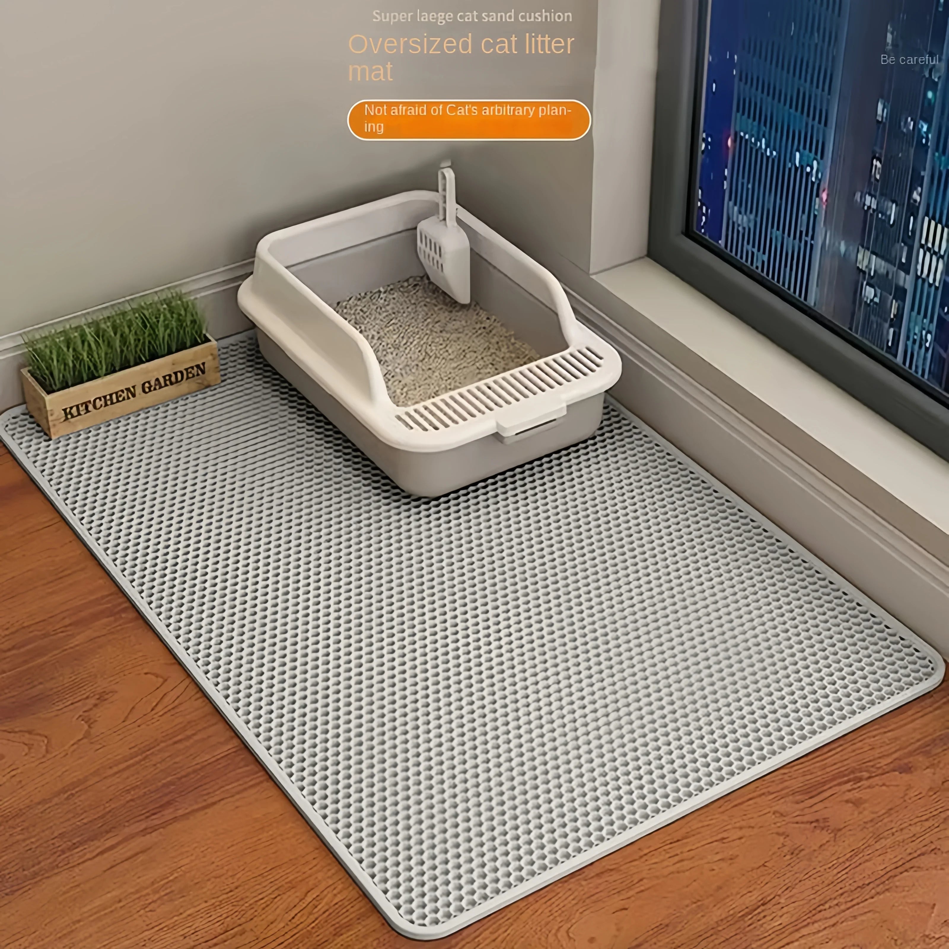 PetNova™ Waterproof Double Layer Cat Litter Mat