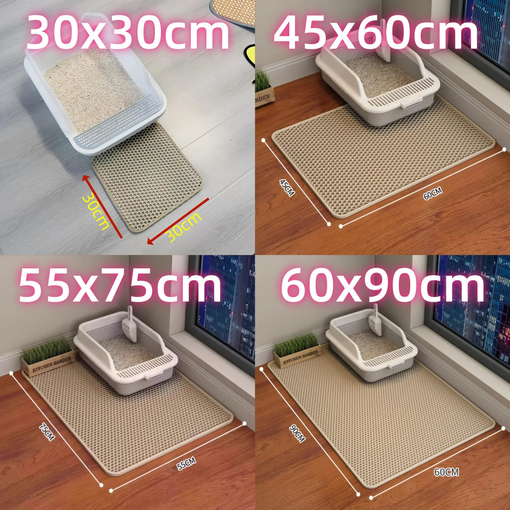 PetNova™ Waterproof Double Layer Cat Litter Mat