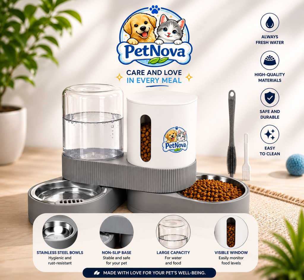 SmartFeed™ Automatic Pet Feeder & Water Dispenser 2.4L